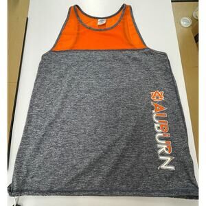Auburn Shirt Womens Large 12/14 Grey Tank Top College Shirt Sports Football